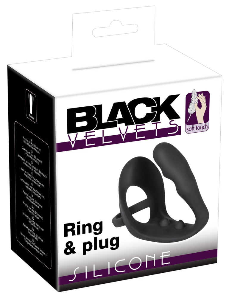 Black Velvets Ring & Plug