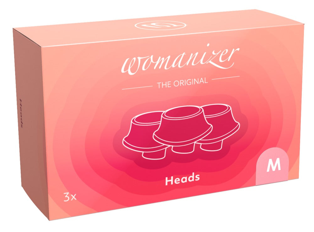 Embouts Womanizer – Rose · taille M (lot de 3)