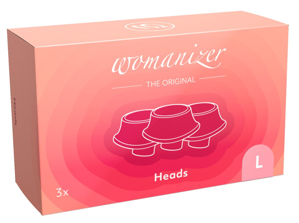 Embouts Womanizer – Rose · taille L (lot de 3)