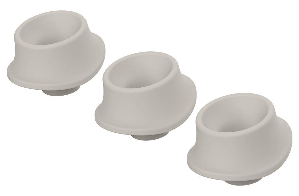 Embouts Womanizer – Gris · taille L (lot de 3)