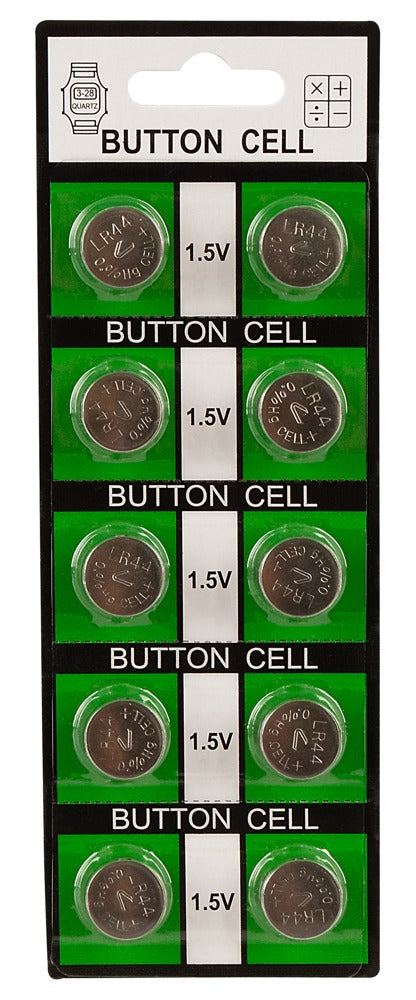 Button cell LR44 10-pk