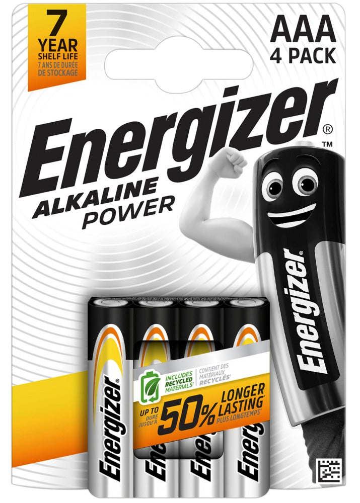 Energizer AAA 12 x pack of 4