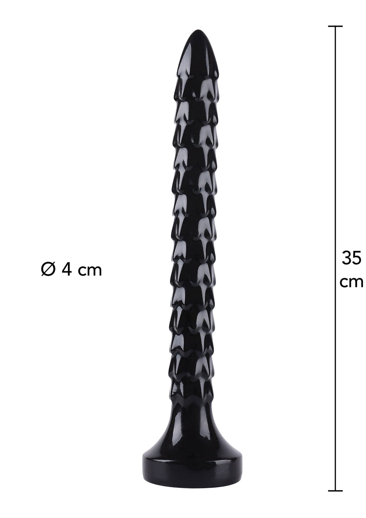 Gode anal serpent, 35 cm