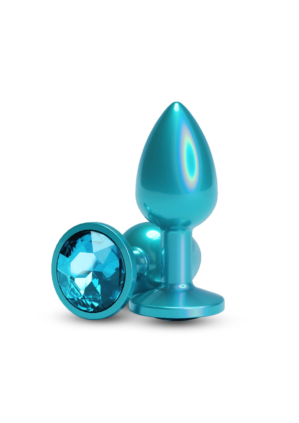 Plug anal irisé petit