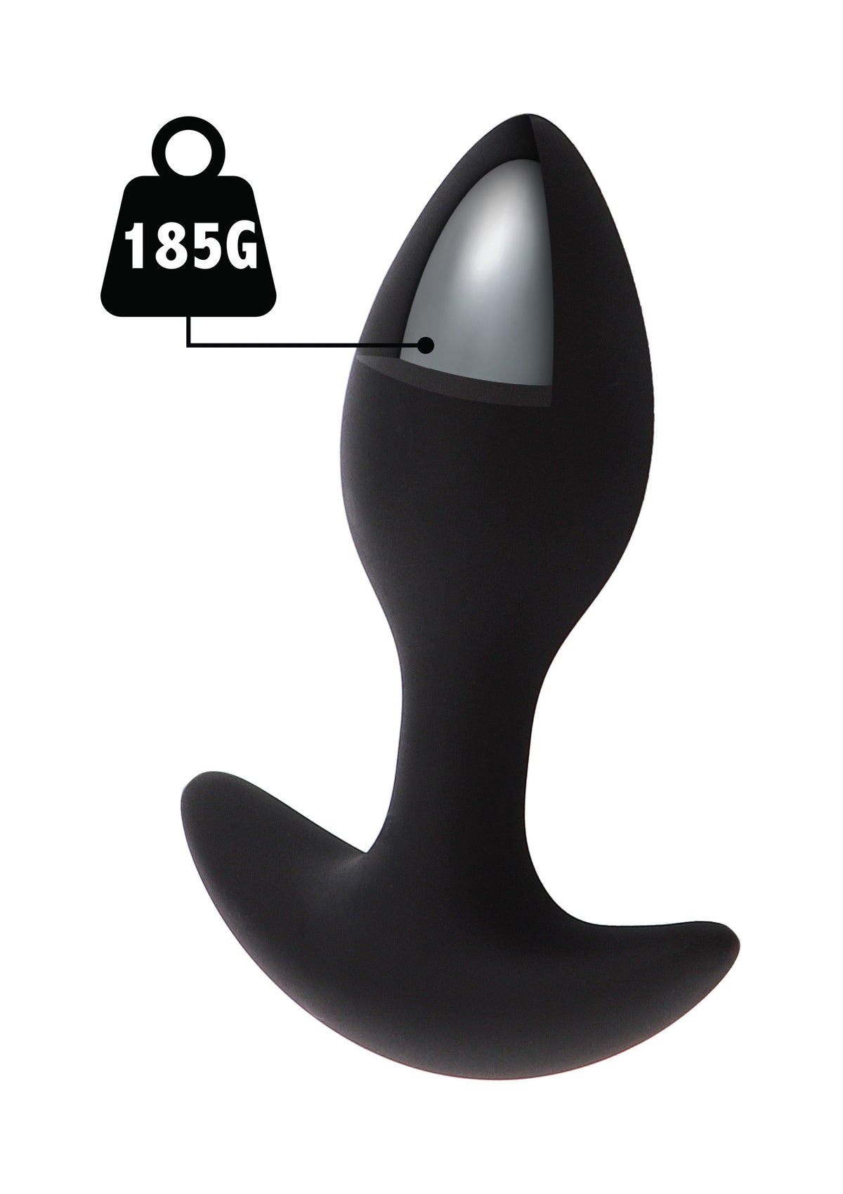 Plug anal lesté 185 g
