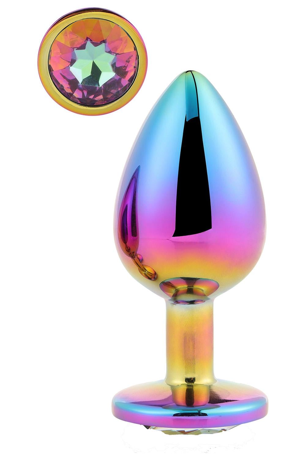 GLEAMING LOVE MULTICOLOUR PLUG LARGE