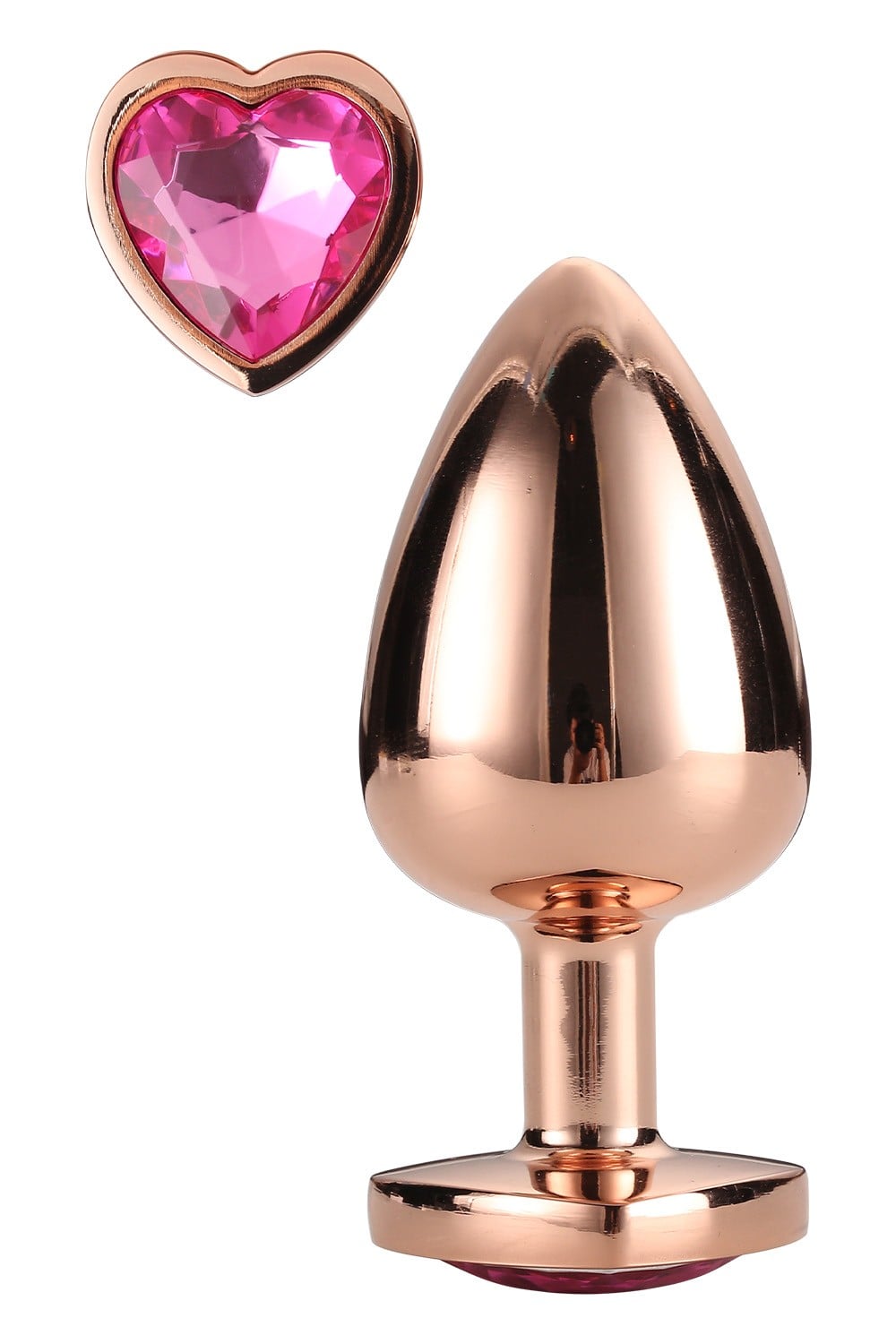 GLEAMING LOVE ROSE GOLD PLUG SMALL