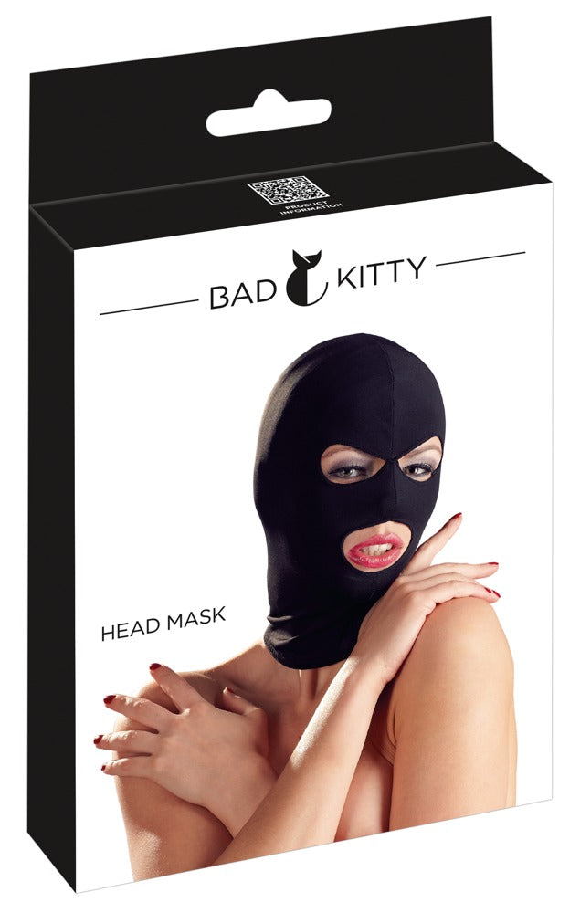 Head Mask Eyes & Mouth BK
