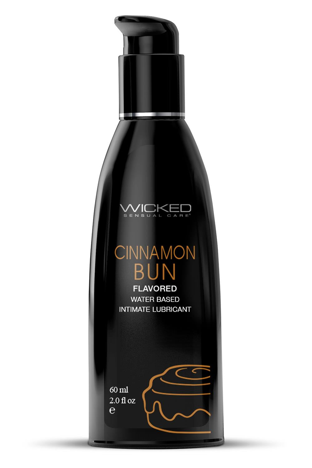 WICKED AQUA CINNAMON BUN FLAVORED LUBRICANT 60ML