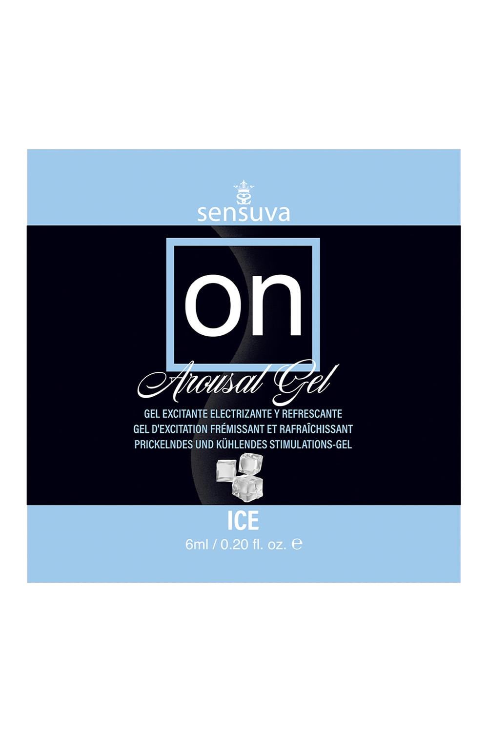 SENSUVA ON ICE AROUSAL GEL 6 ML