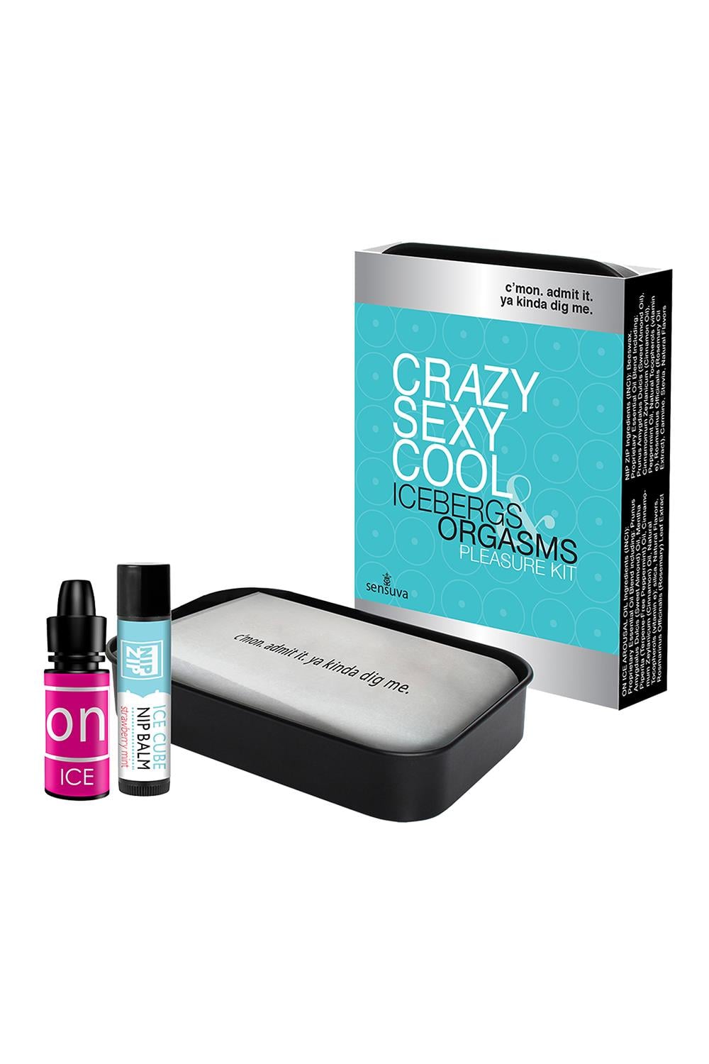 SENSUVA CRAZY SEXY COOL ICEBERGS AND ORGASMS COOLING AROUSAL PLEASURE KIT