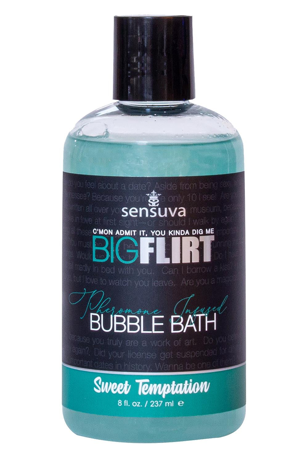 SENSUVA BIG FLIRT PHEROMONE BUBBLE BATH SWEET TEMPTATION 237ML