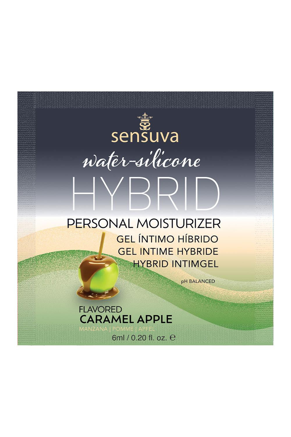 SENSUVA HYBRID PERSONAL MOISTURIZER CARAMEL APPLE 6 ML