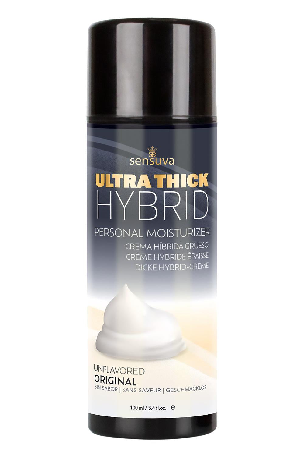 SENSUVA ULTRA-THICK HYBRID PERSONAL MOISTURIZER ORIGINAL UNFLAVORED 100ML