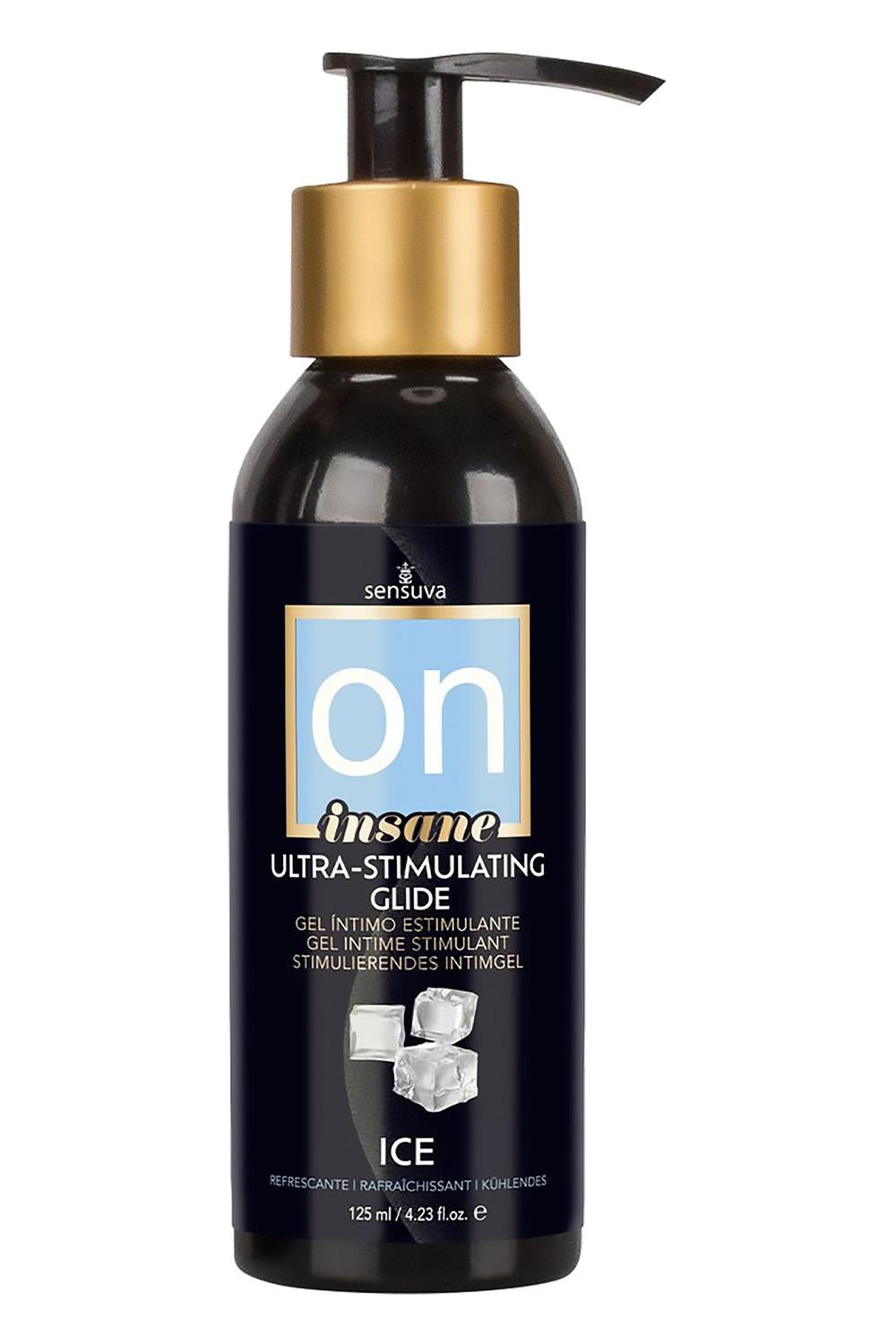 SENSUVA ON INSANE ICE ULTRA-STIMULATING PERSONAL MOISTURIZER 125ML