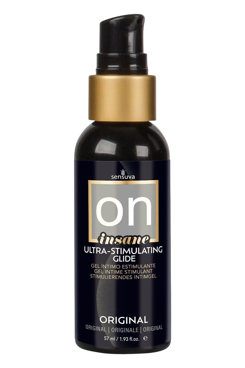 SENSUVA ON INSANE ULTRA-STIMULATING PERSONAL MOISTURIZER ORIGINAL UNFLAVORED 57ML