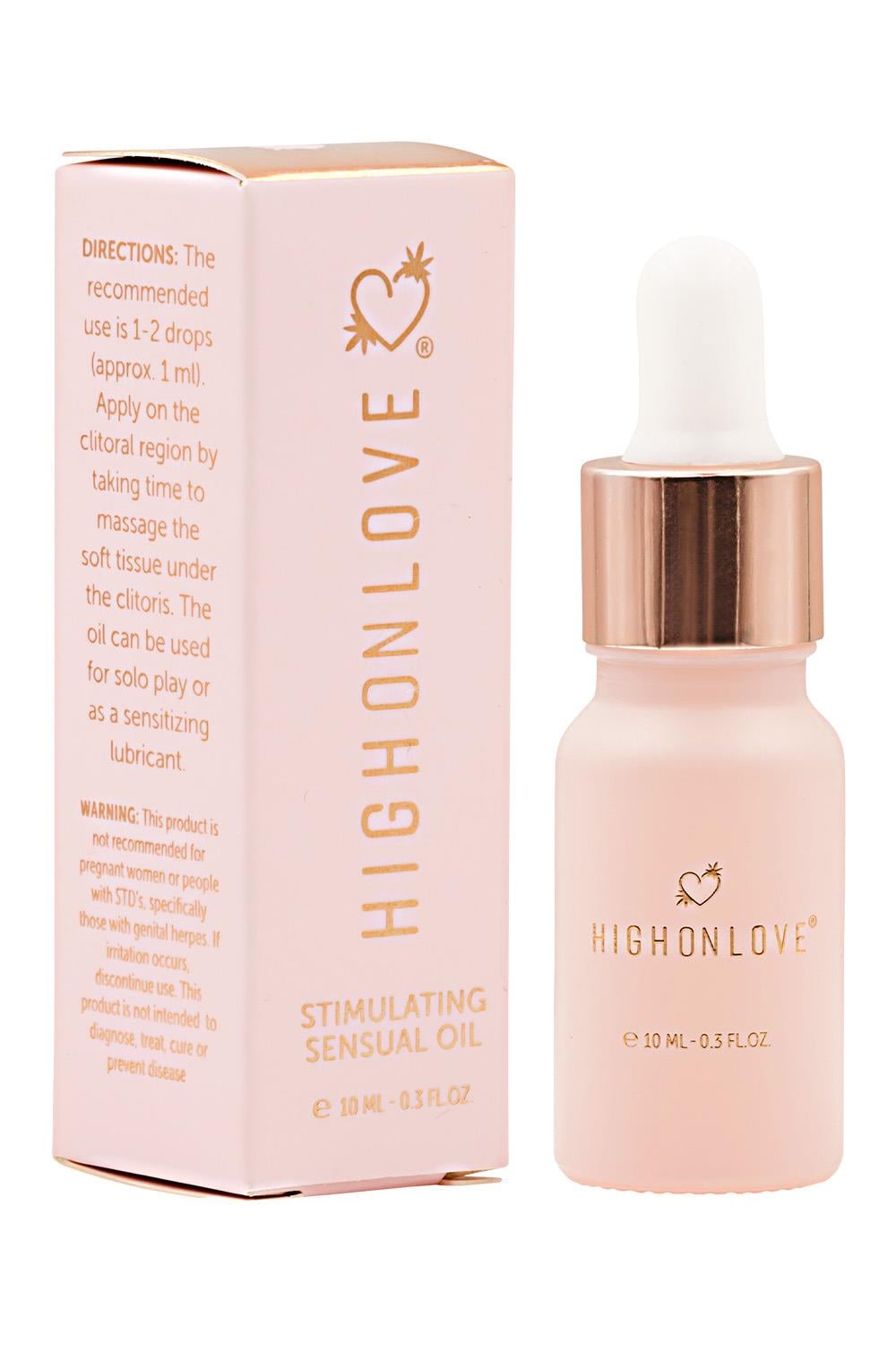 HIGH ON LOVE MINI SENSUAL STIMULATING OIL 10ML