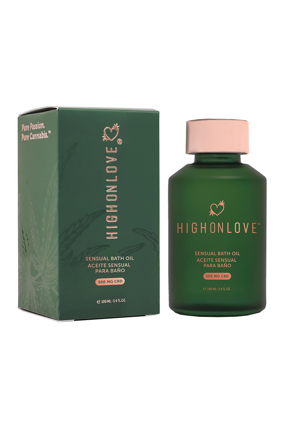 HIGH ON LOVE CBD BATH AND BODY OIL 100ML