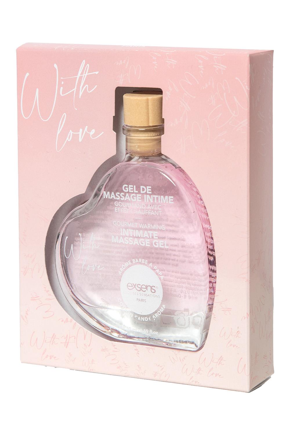 EXSENS WITH LOVE - COTTON CANDY AROMA MASSAGE GEL 50ML