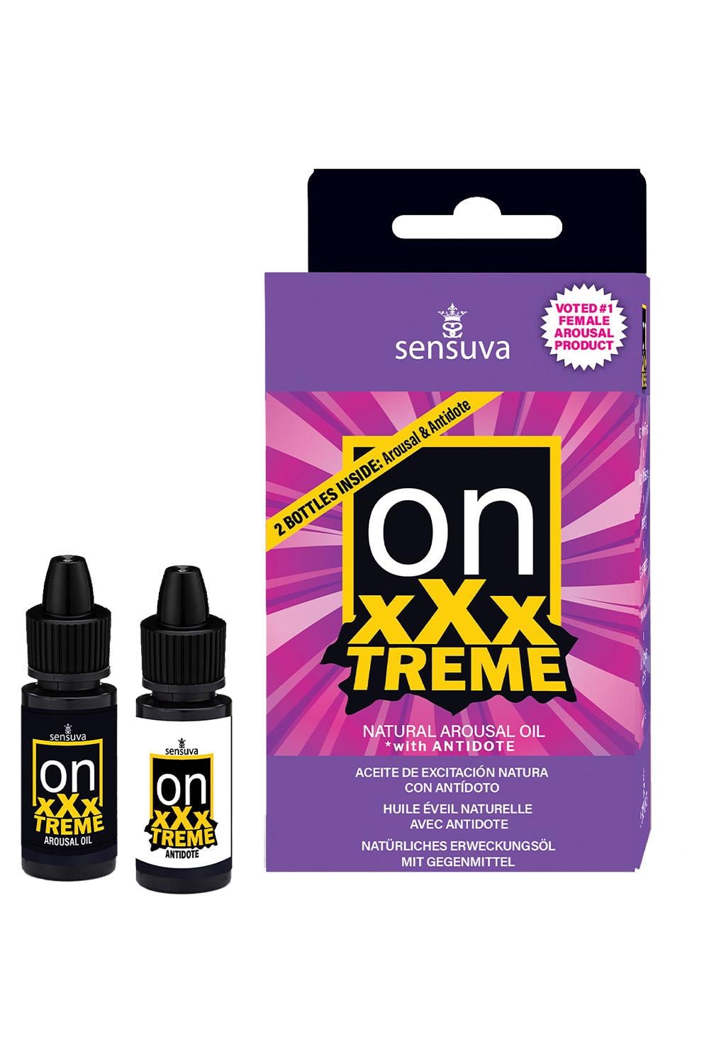 SENSUVA ON XXXTREME AROUSAL OIL 5ML MEDIUM BOX