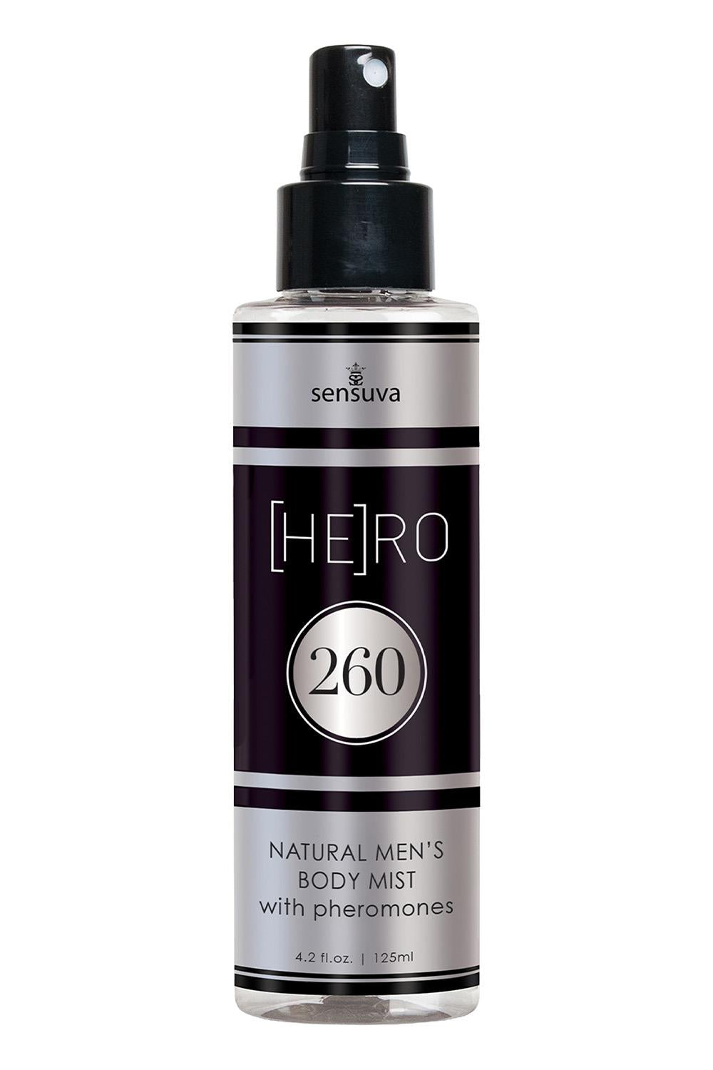 SENSUVA HERO 260 BODY MIST 125ML BOTTLE