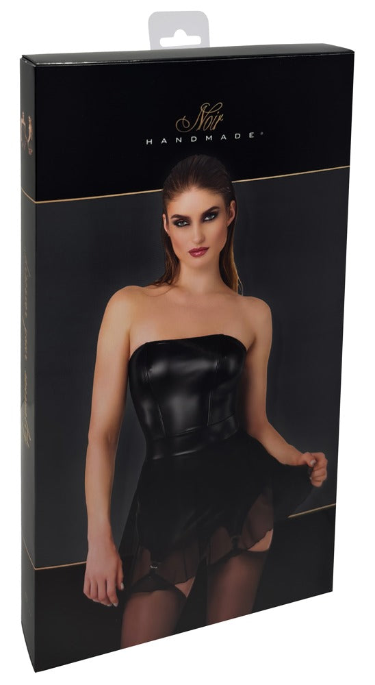 Noir Dress Suspenders XL