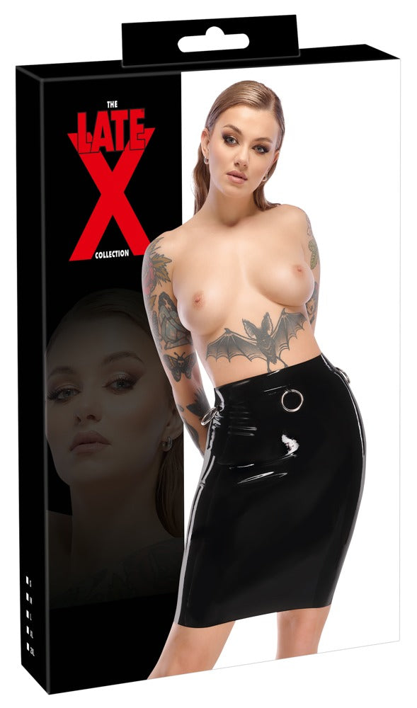 Latex Skirt 2XL