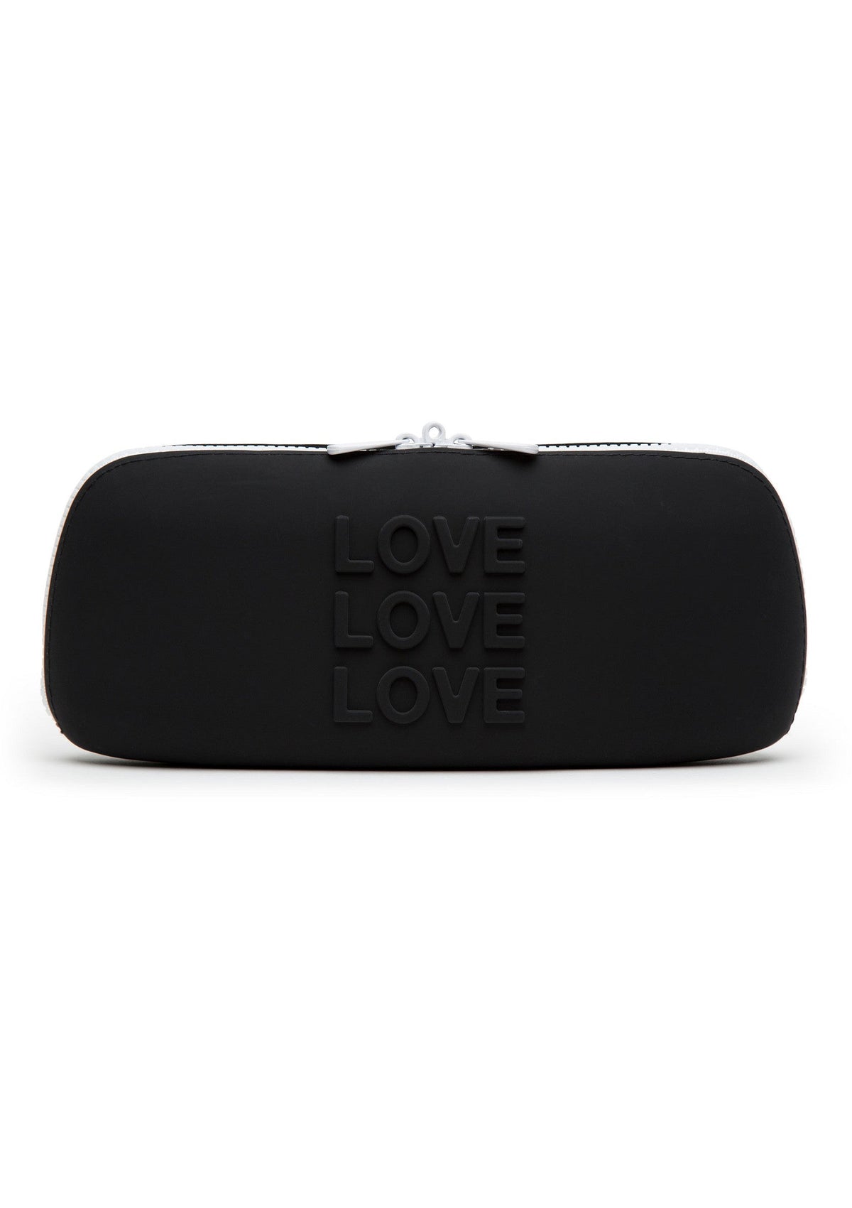Pochette de rangement zippée en silicone, taille moyenne
