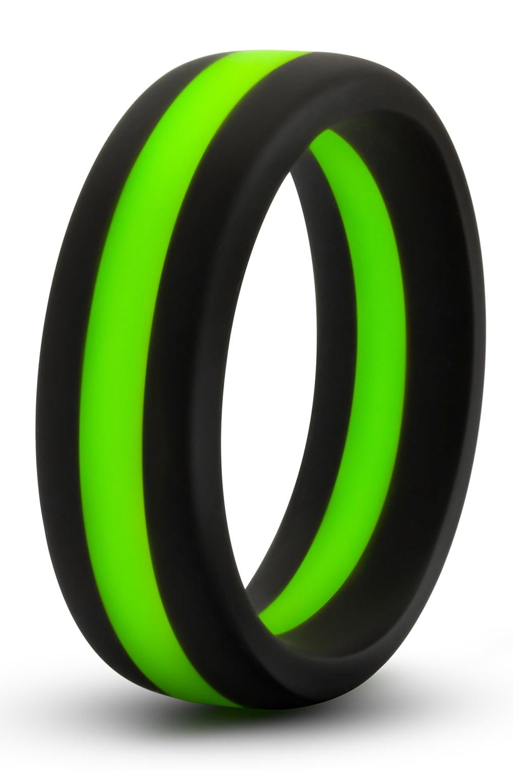 PERFORMANCE SILICONE GO PRO COCK RING BLACK/GREEN