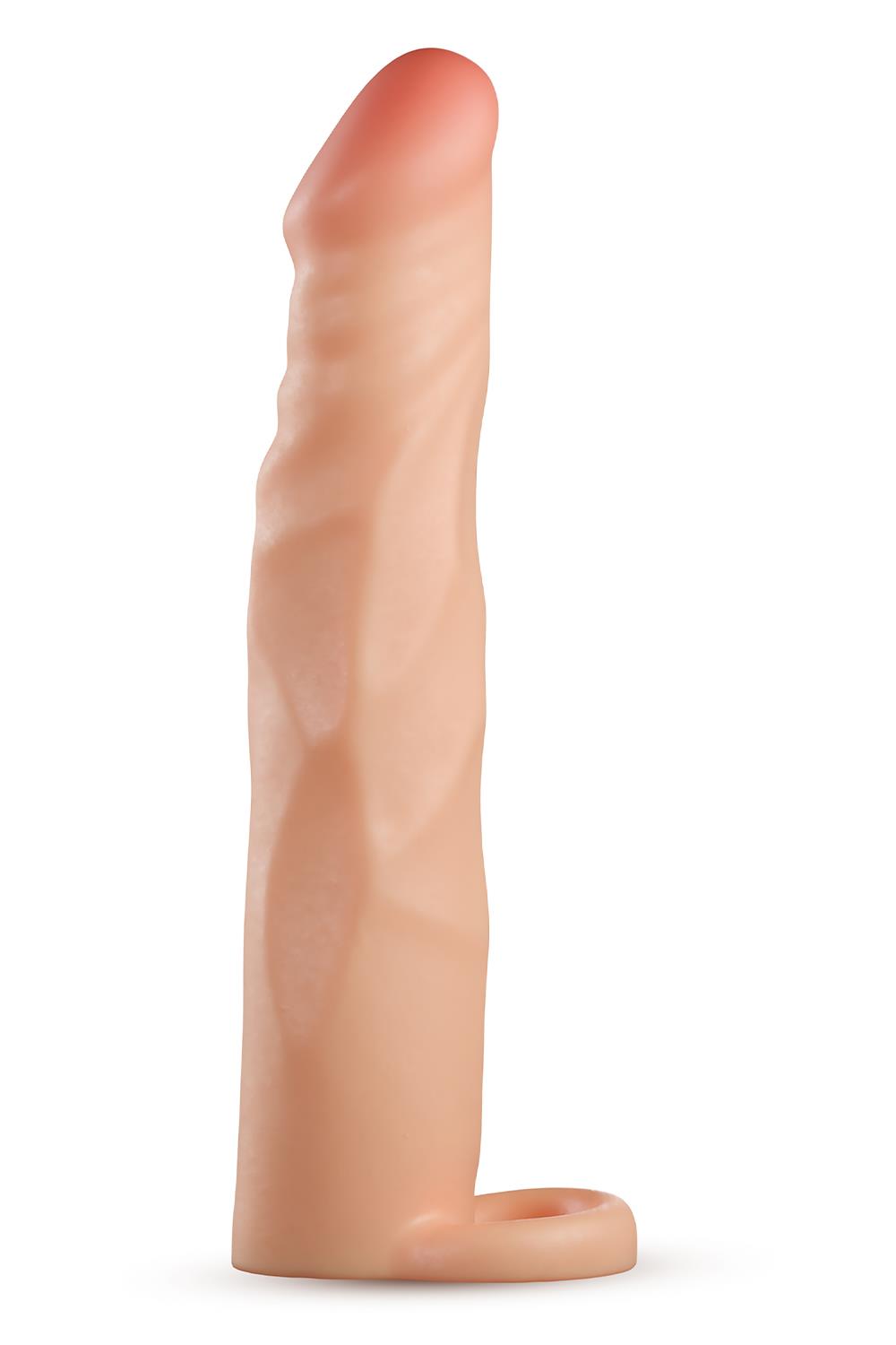 PERFORMANCE PLUS 2.5 INCH SILICONE PENIS XTENDER BEIGE
