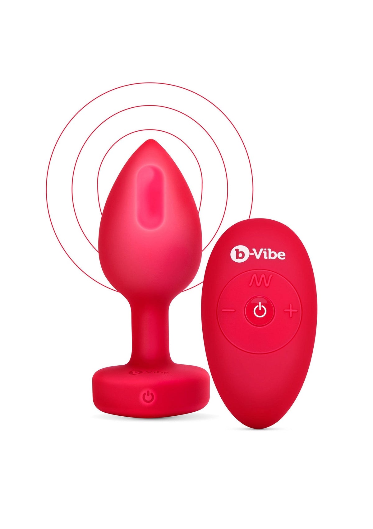 Plug anal vibrant B-Vibe Heart M/L