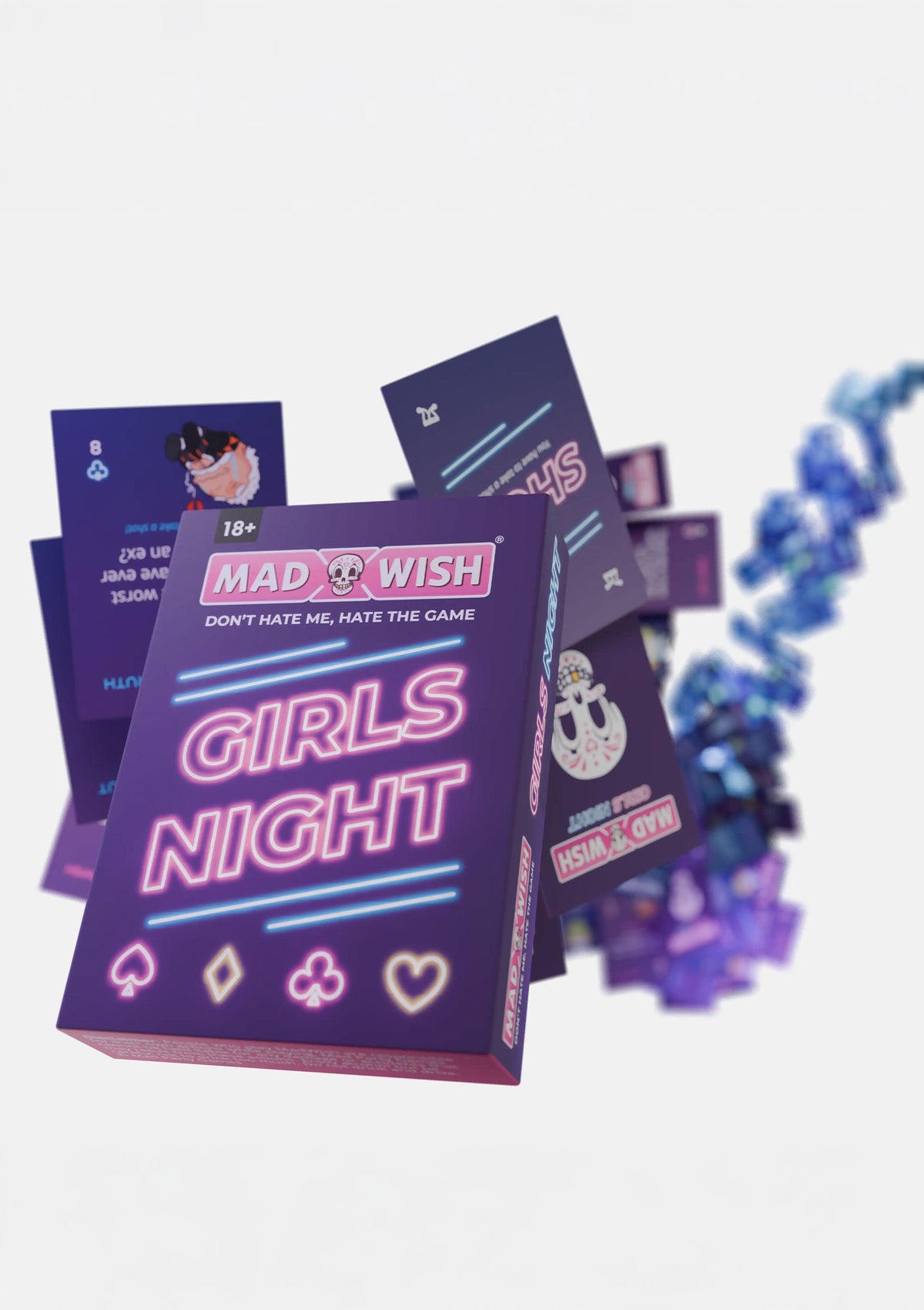 Cartes MadWish Girls - 24 pièces