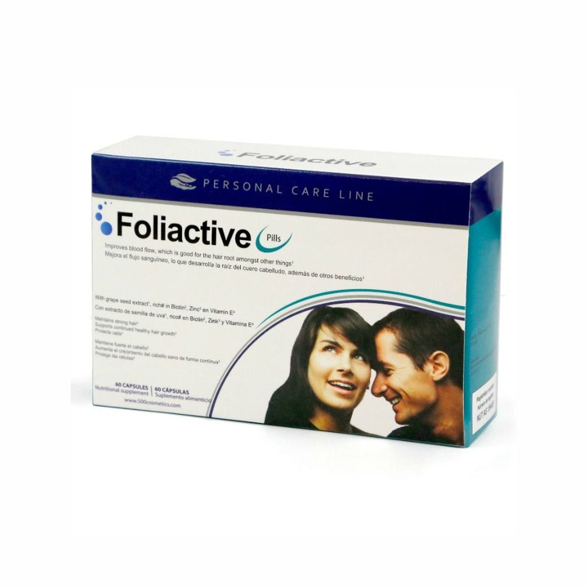 500 COSMETICA - FOLIACTIEVE PILLEN COMPLEMENTO ALIMENTICIO CAIDA PELO