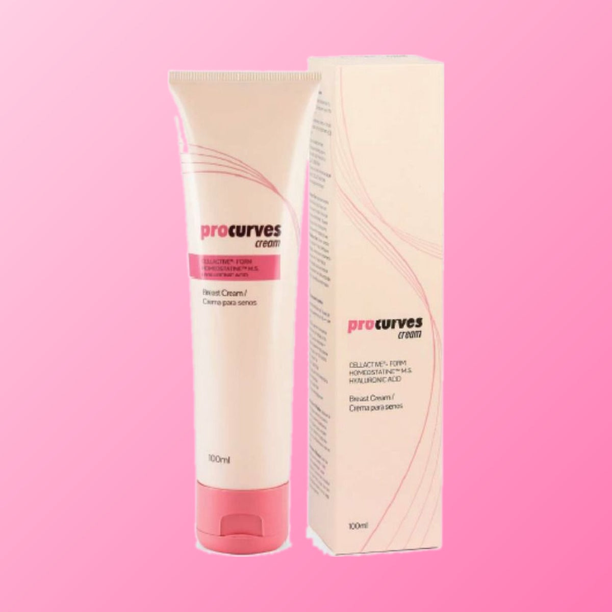 500 COSMETICA - PROCURVES CREAM AUMENTO Y REAFIRMEZA PECHOS FEMENINOS