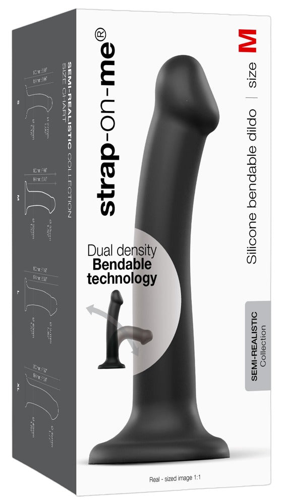 Semi-Real.Dildo M Black