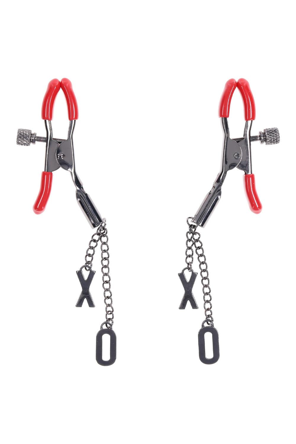 SPORTSHEETS EX'S AND OH'S NIPPLE CLAMPS