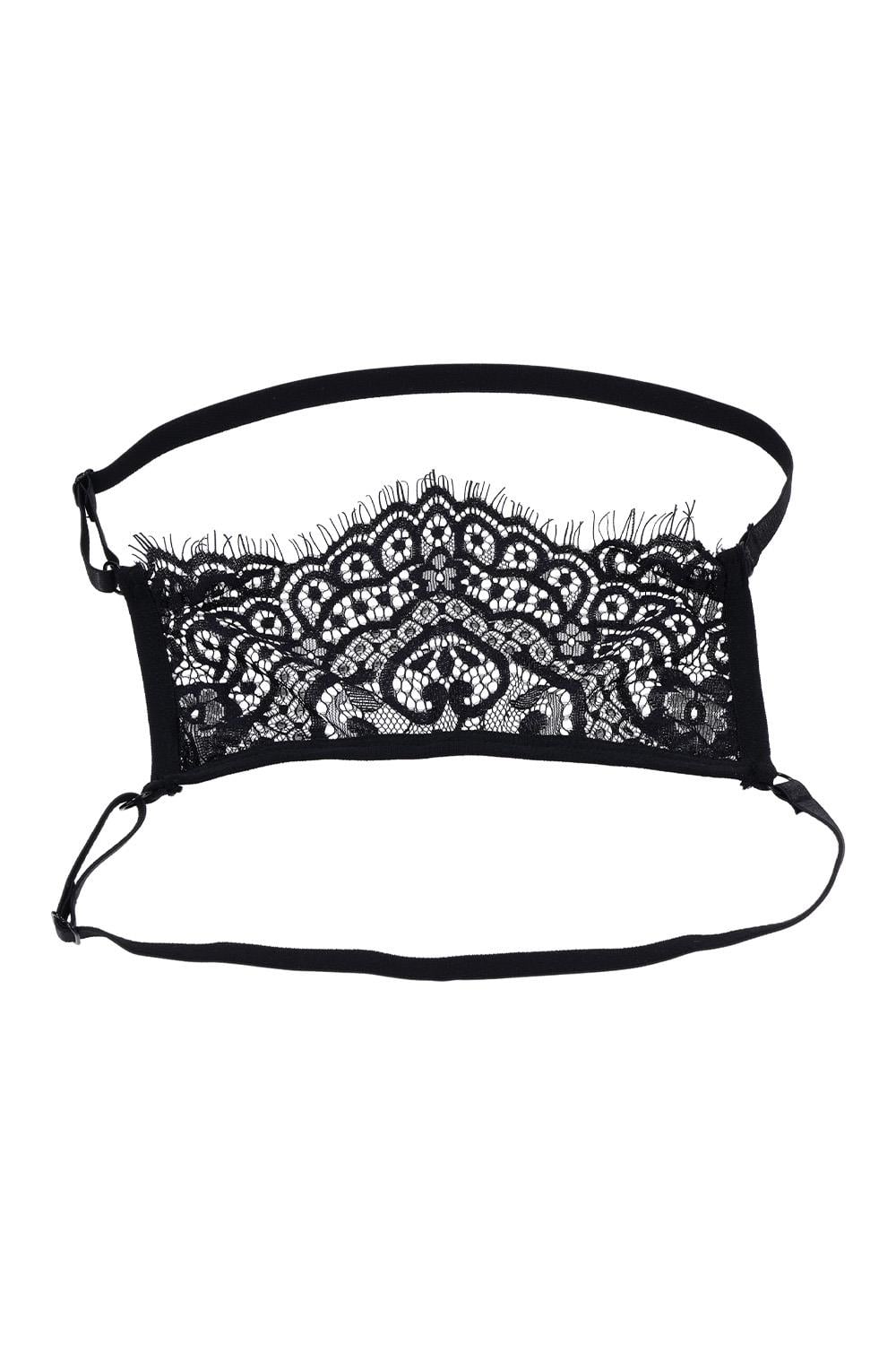 SPORTSHEETS SEX AND MISCHIEF VEILED VISION LACE BLINDFOLD