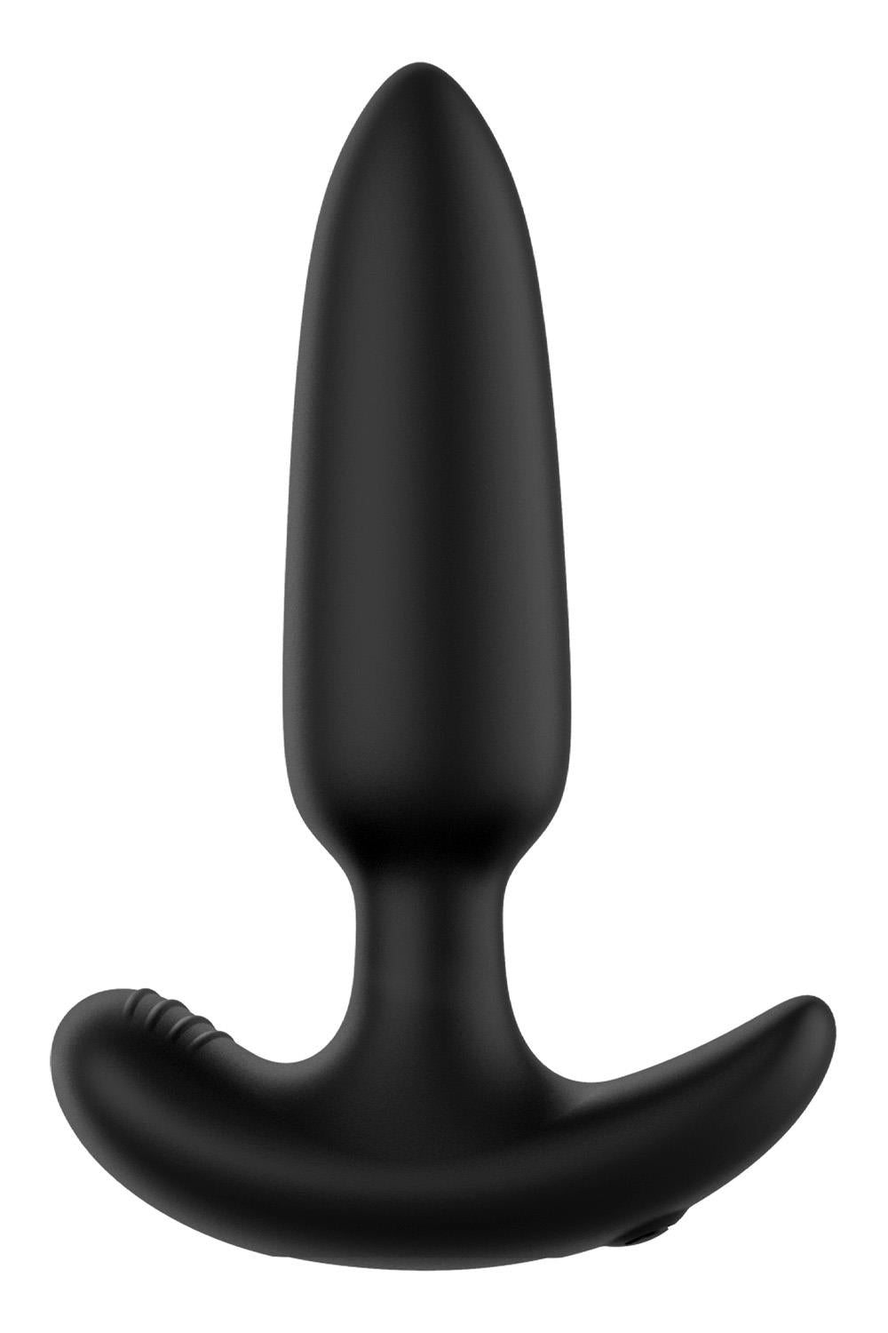 FORTO POINTED VIBRATING PLUG BLACK