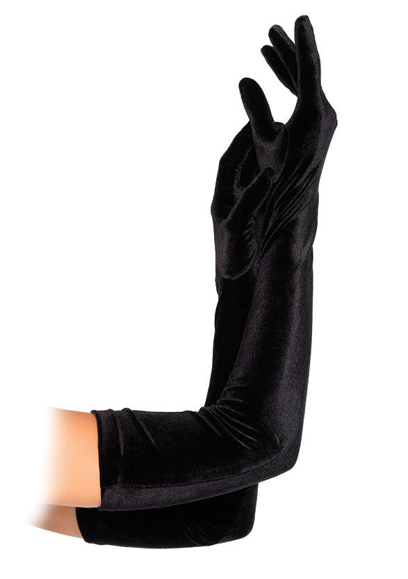 Gants opéra en velours