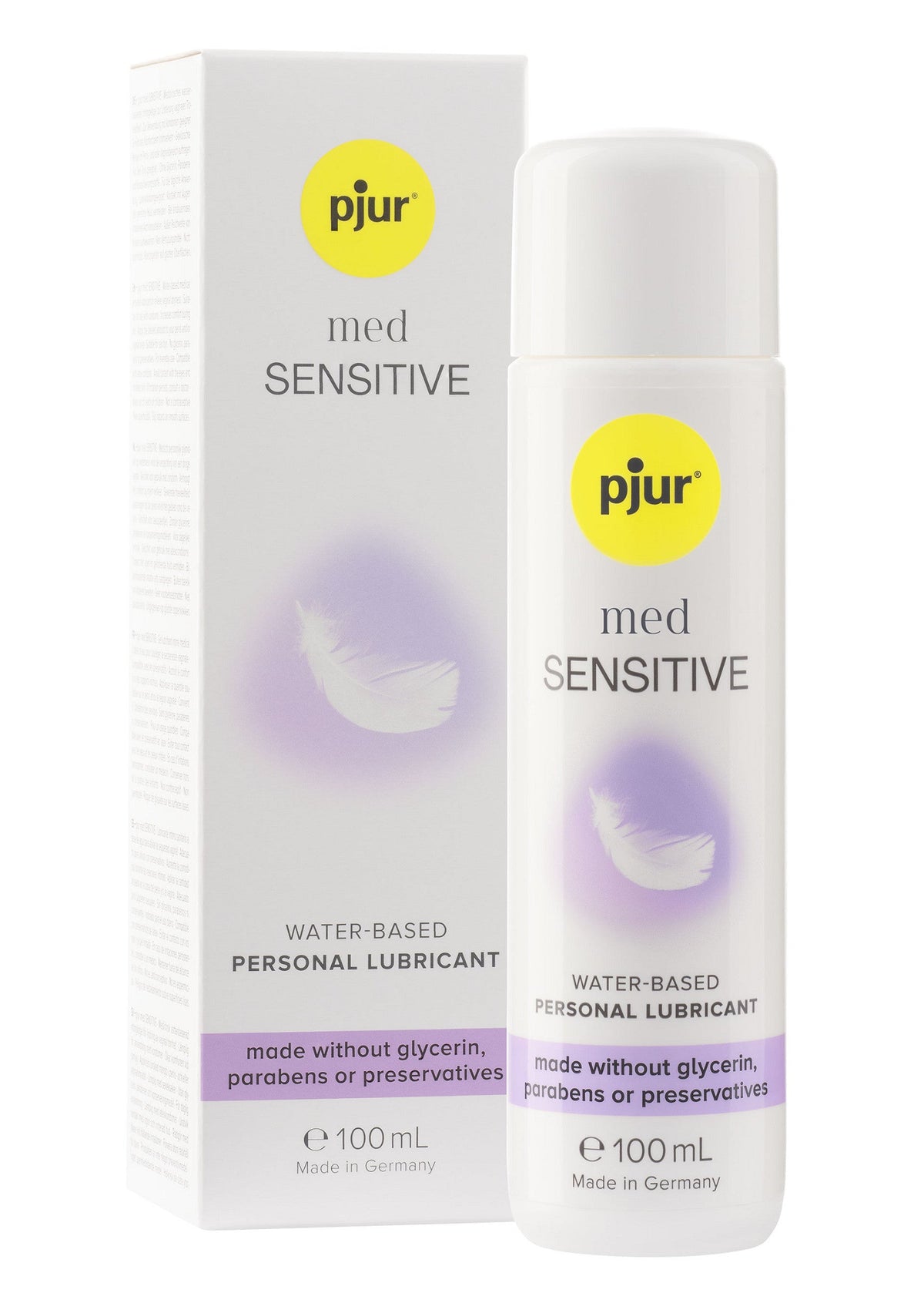 Lubrifiant à base d'eau pour peaux sensibles Med 100 ml