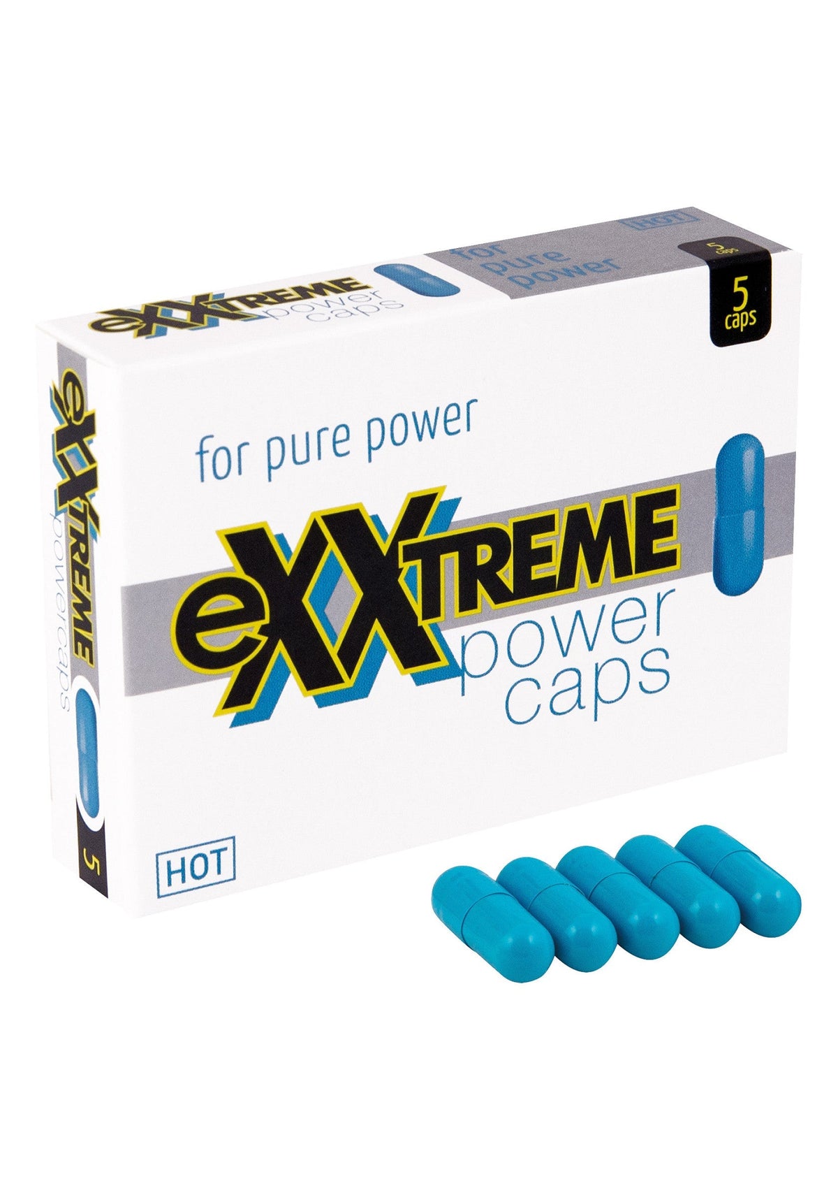 Capsules stimulantes Exxtreme Power - 5 pièces