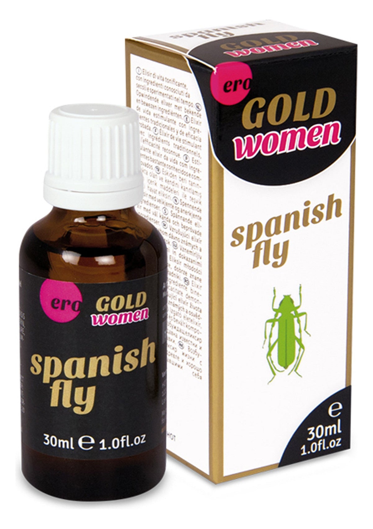 Gouttes aphrodisiaques Gold pour femme 3 ml