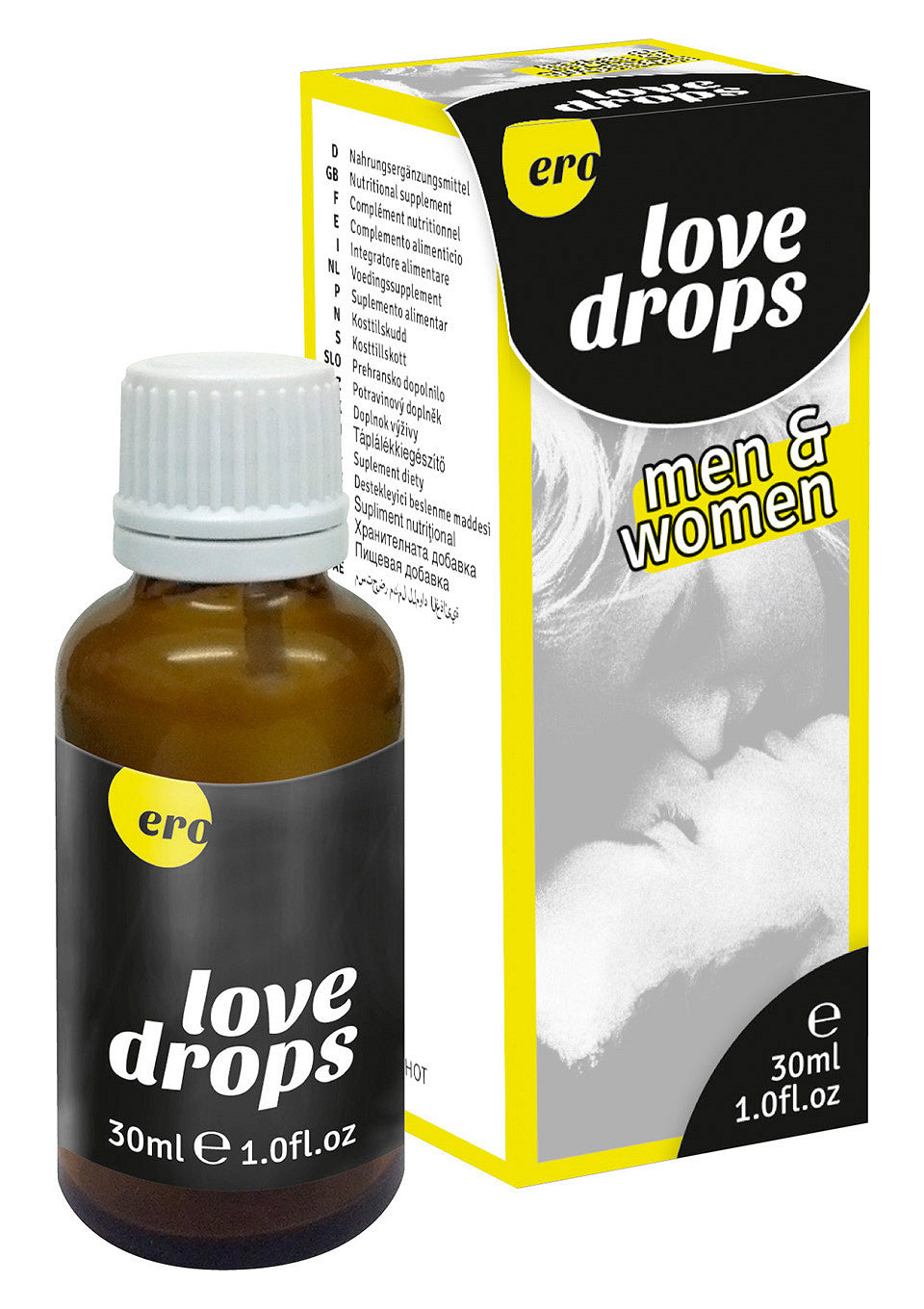 Gouttes stimulantes Love Drops homme & femme 30 ml