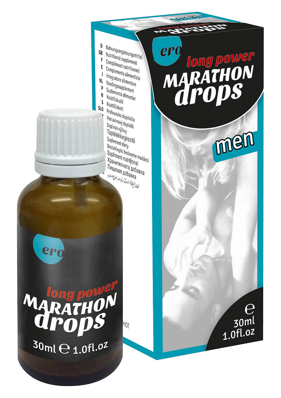Gouttes stimulantes Marathon pour homme 30 ml