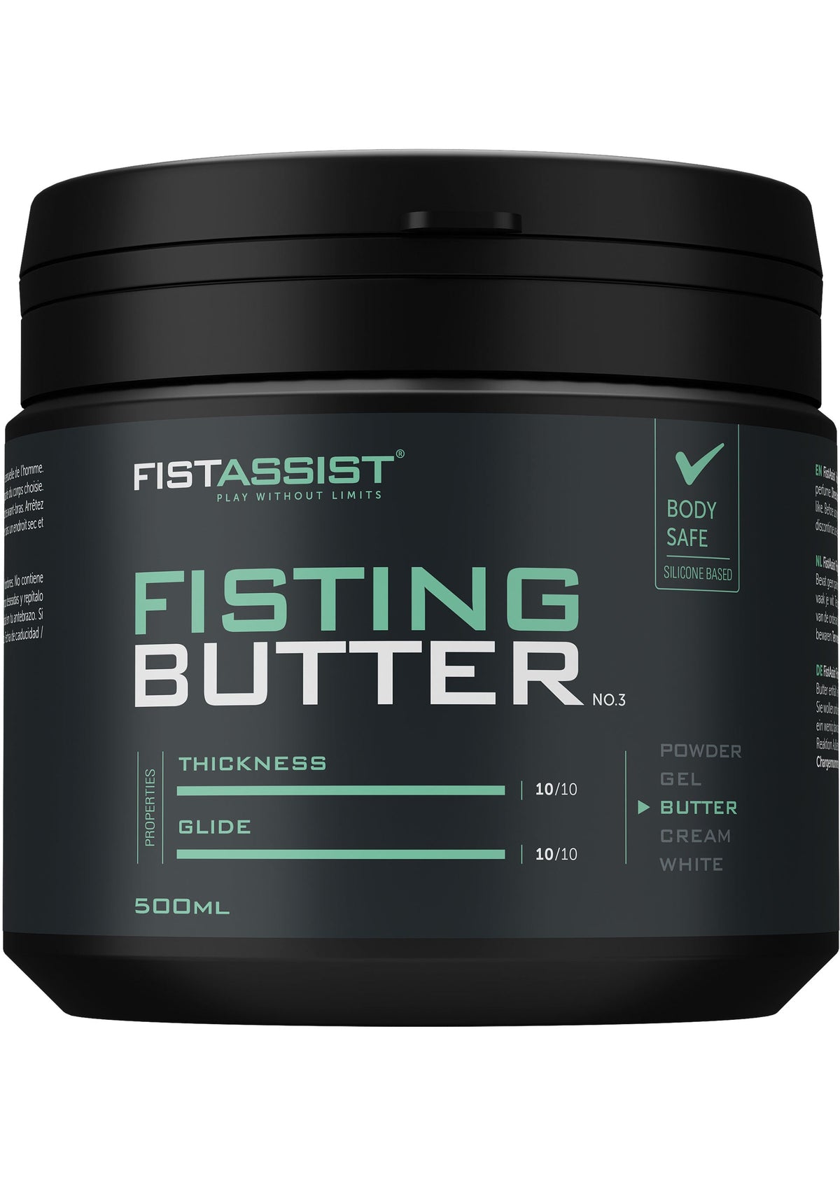 Beurre de fisting 500 ml