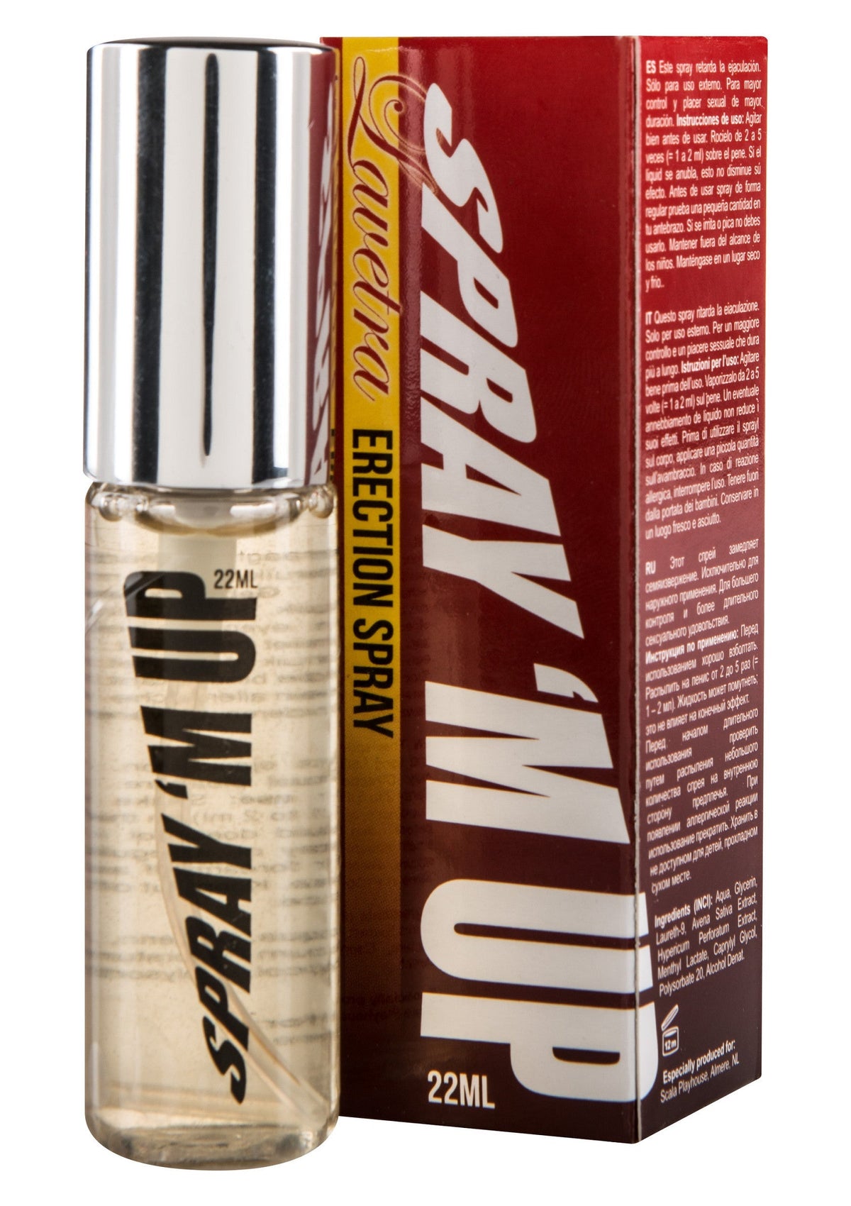 Spray 'M Up Lavetra - stimulant érection 22 ml