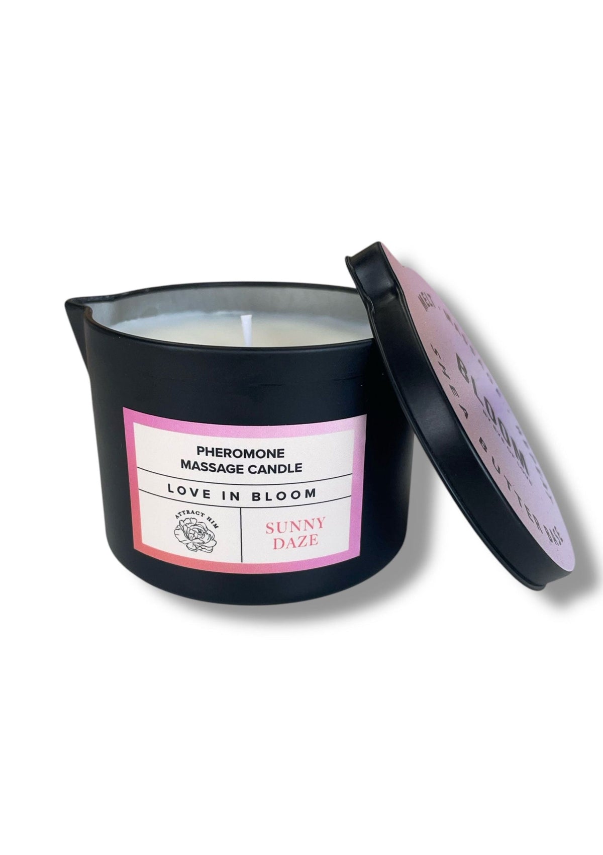 Bougie de Massage aux Phéromones Séduction Homme 150 ml