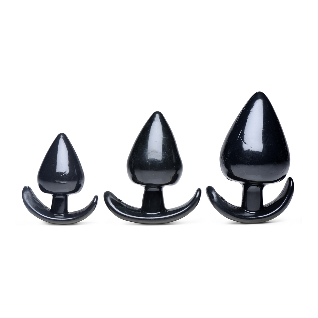 Triple Spades - Set de 3 Pièces de Boules Anales
