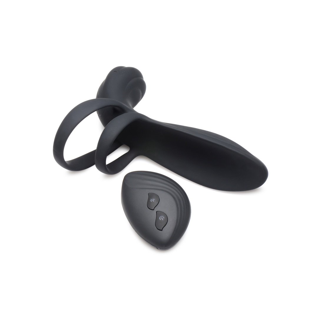 Manchon Vibrant en Silicone avec Télécommande