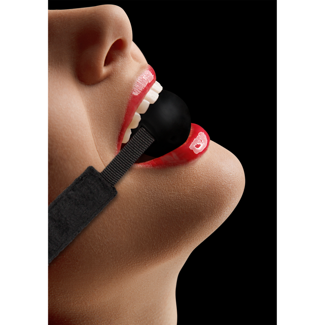 Gag en silicone ajustable